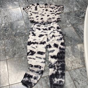 Joah brown sweatsuit